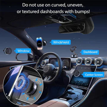360° Magnetic Car Phone Holder – Strong Grip Mount (Free Delivery)