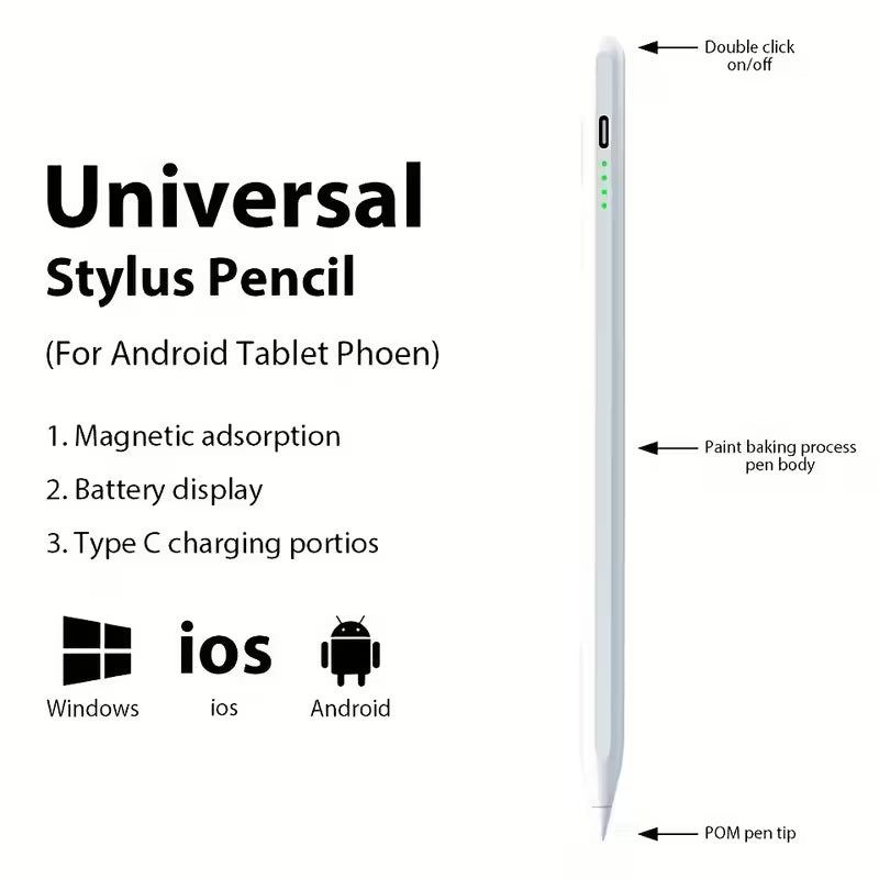 Stylus Pen for Touch Screens (iOS and Android)