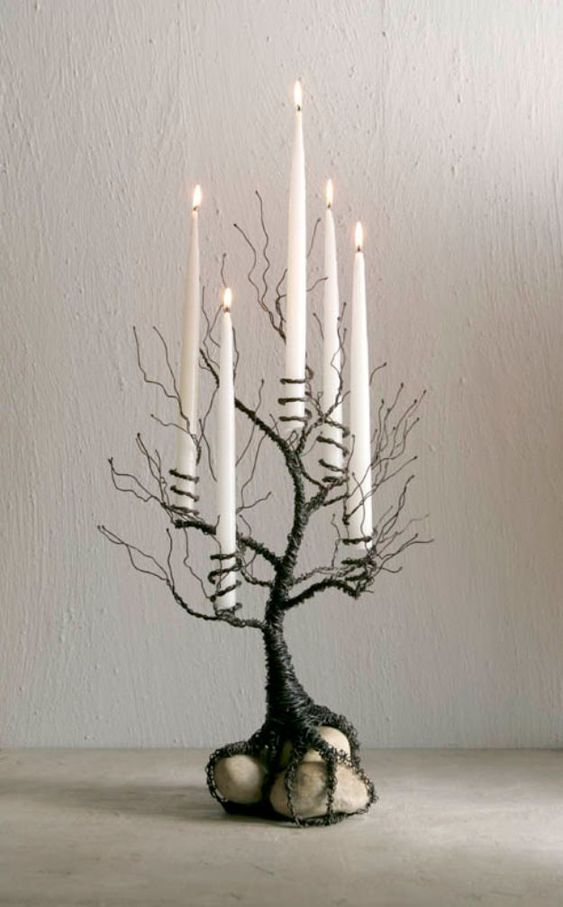 Handcrafted Iron Figurine Tealight Holders