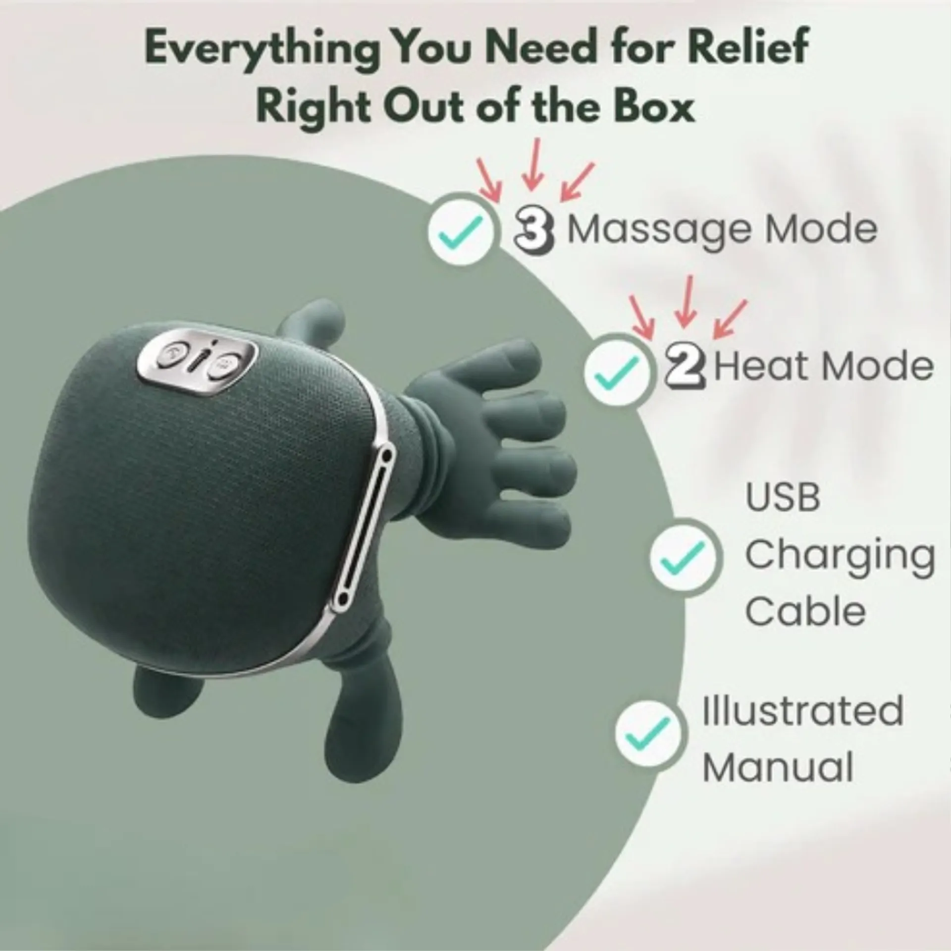 Imported Neck, Shoulder & Back Massager (FREE DELIVERY)